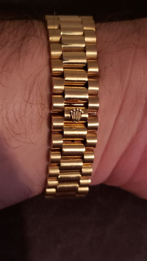 rolex armband ref.8385|rolex daydate gold bracelet.